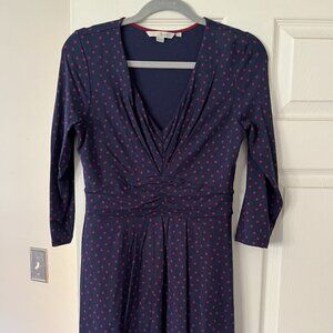 Boden Long Sleeve Cotton Dress